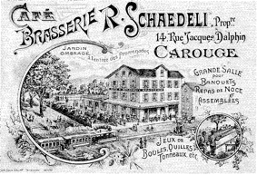 La brasserie Schaedeli.